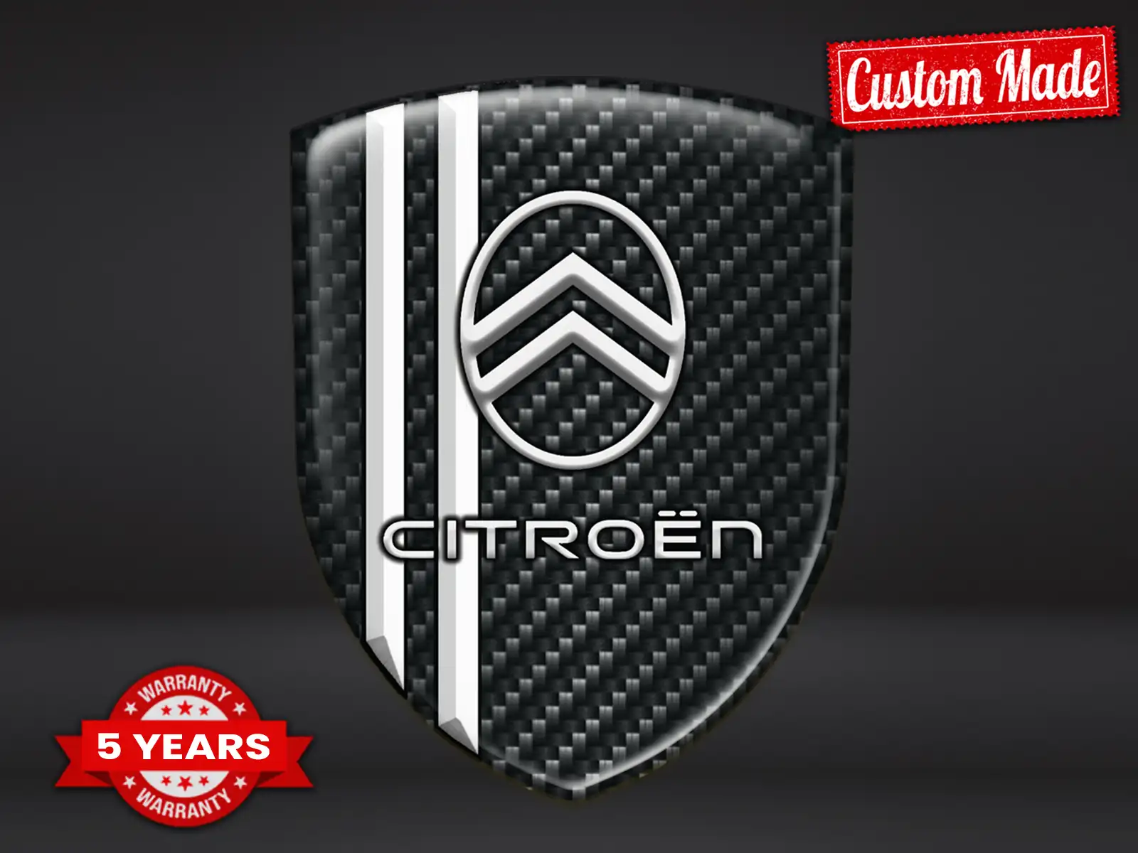 Citroen Personalisierte Autosticker Stern Exklusiv Minimal